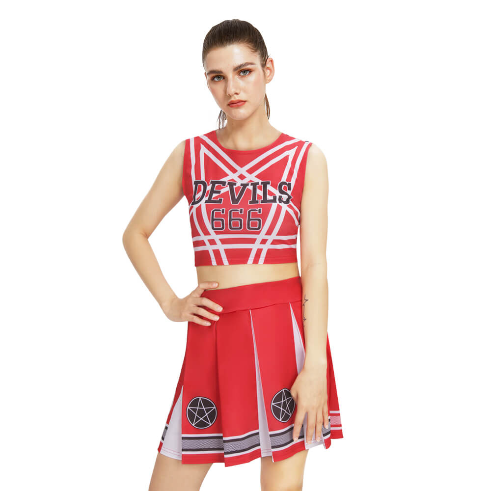 Deinfluencer 2022 Devils Cheerleader Uniform Vikidoky
