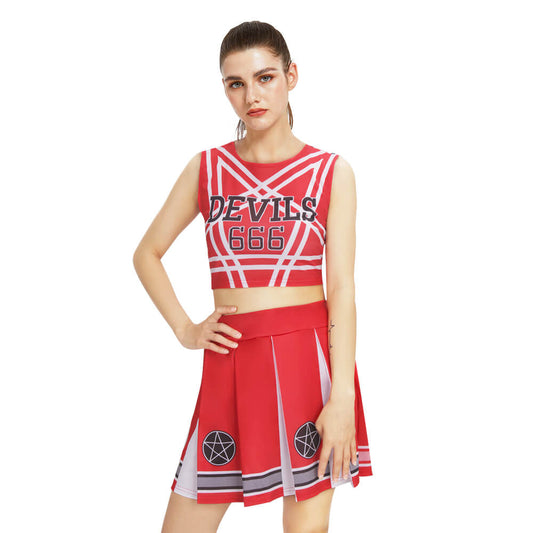 Deinfluencer 2022 Devils Cheerleader Uniform Vikidoky