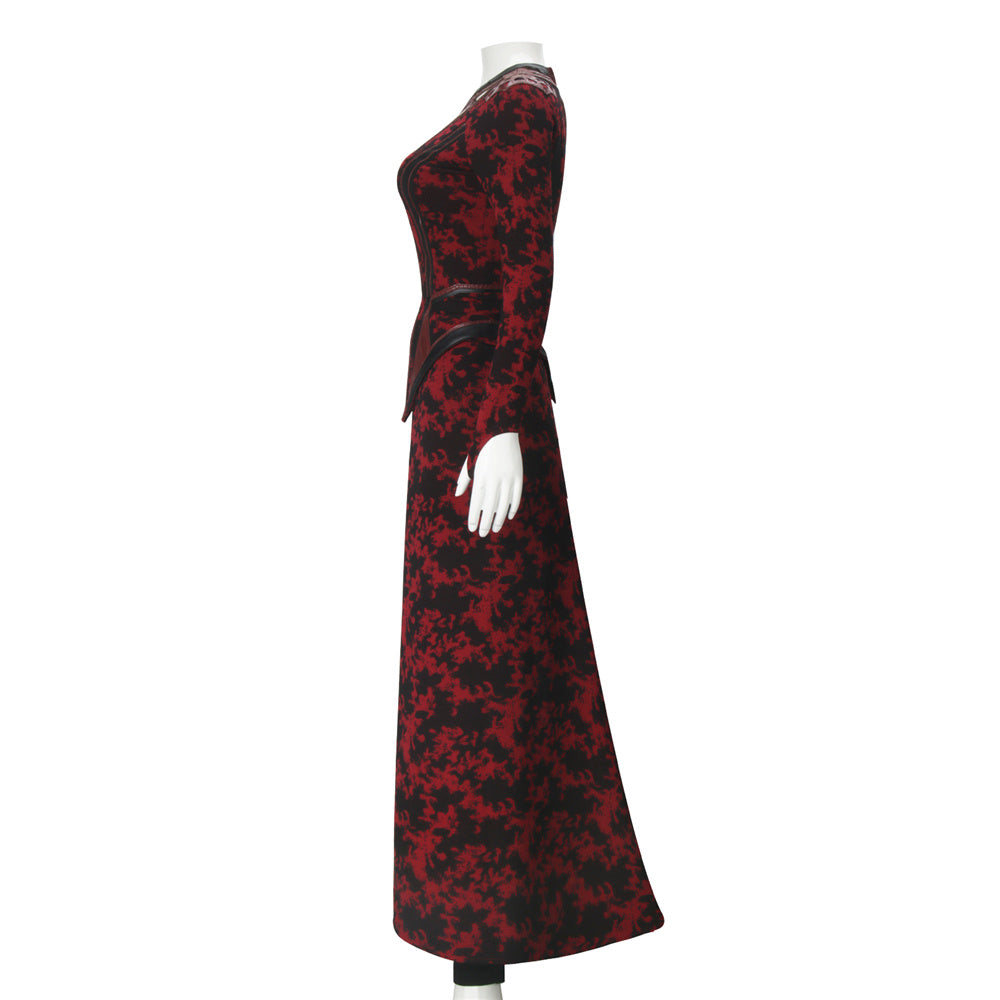 Scarlet Witch Cosplay Costume Doctor Strange Wanda Maximoff (S-XL Ready to Ship) Vikidoky