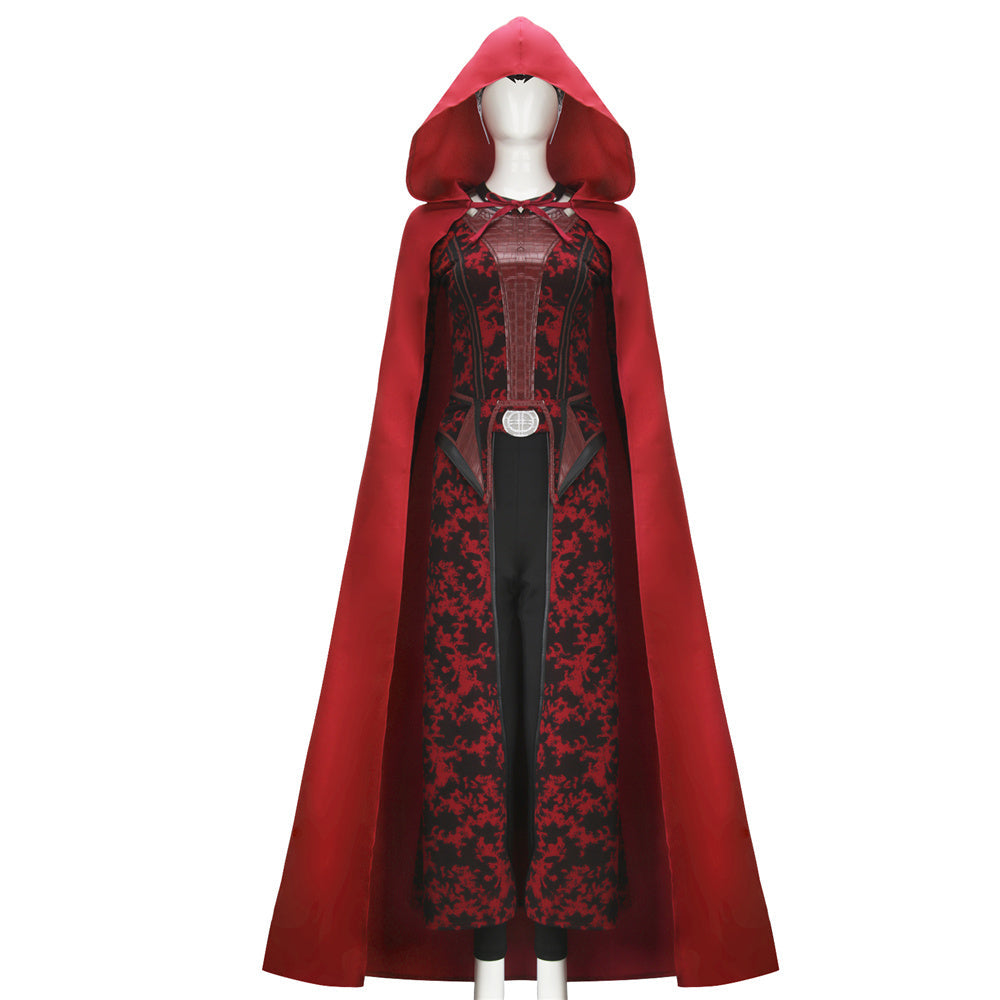 Scarlet Witch Cosplay Costume Doctor Strange Wanda Maximoff (S-XL Ready to Ship) Vikidoky