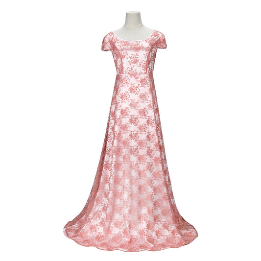 Bridgerton Edwina Sharma Pink Dress