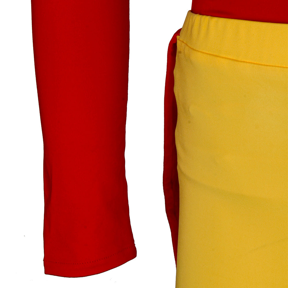 El Chapulín Colorado Superhero Cosplay Costume The Red Grasshopper Vikidoky