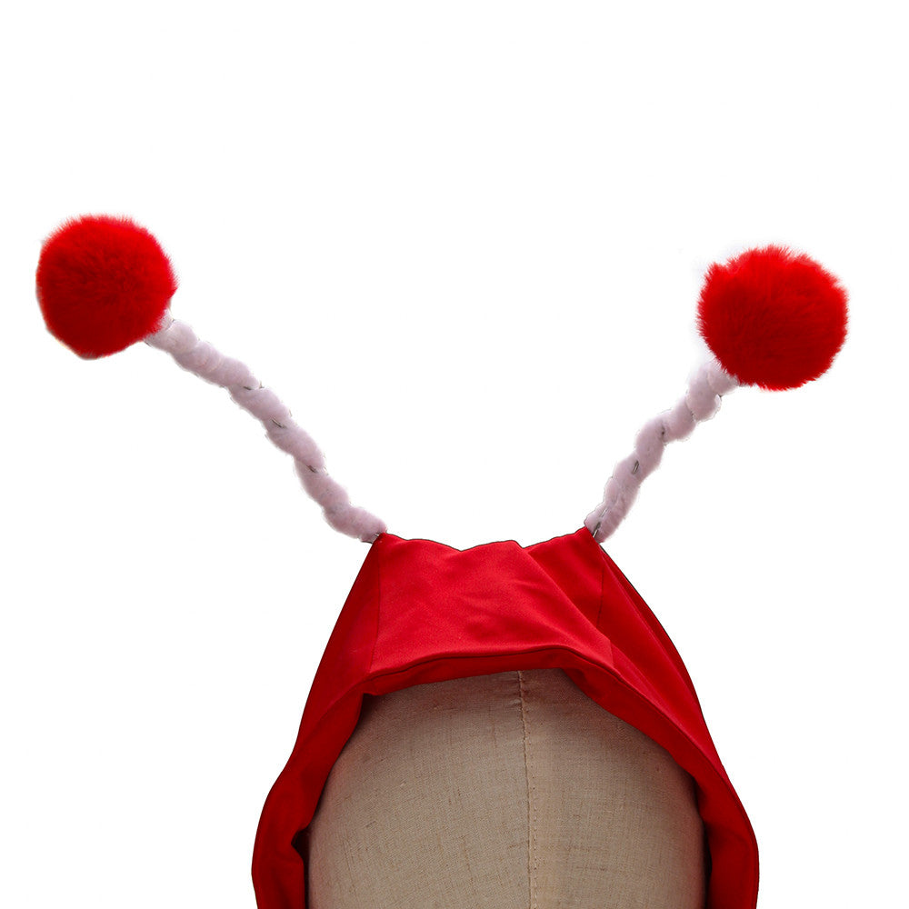 El Chapulín Colorado Superhero Cosplay Costume The Red Grasshopper Vikidoky