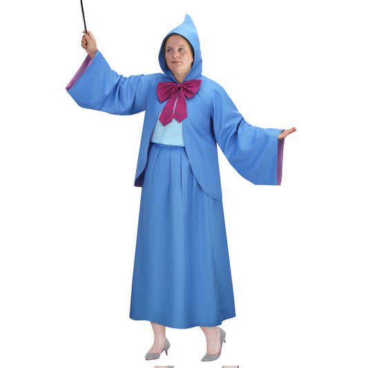 Cinderella Fairy Godmother Costume for Halloween Vikidoky