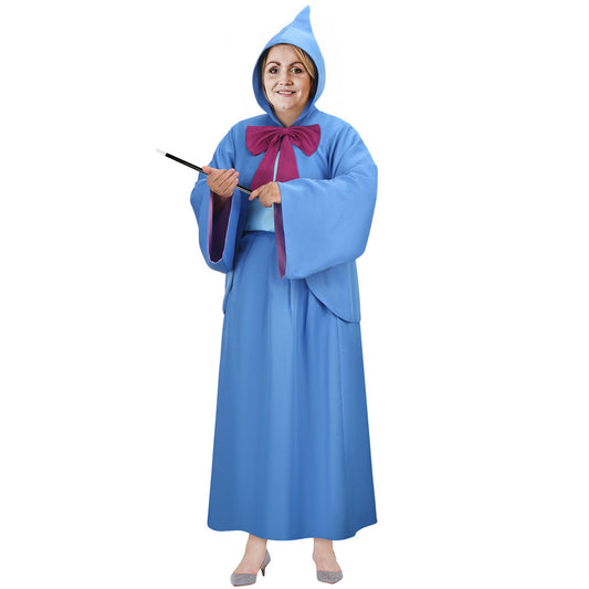 Cinderella Fairy Godmother Costume for Halloween Vikidoky
