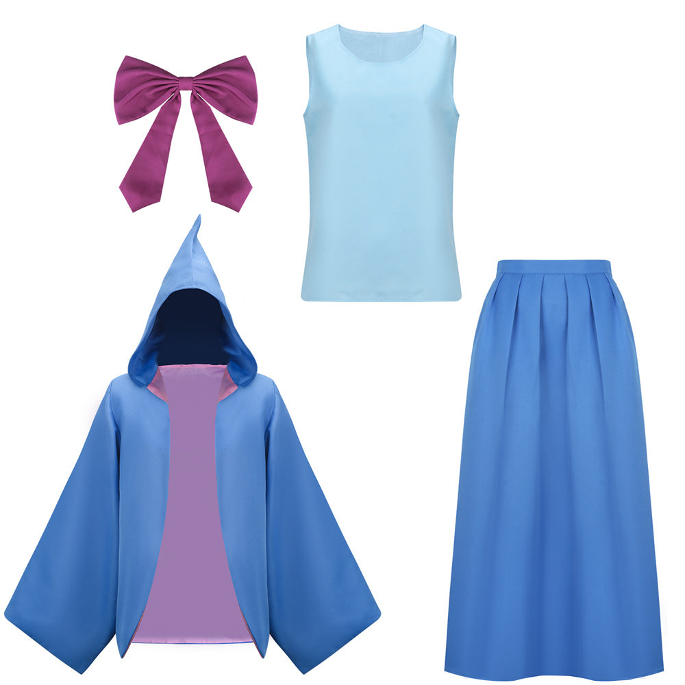 Cinderella Fairy Godmother Costume for Halloween Vikidoky