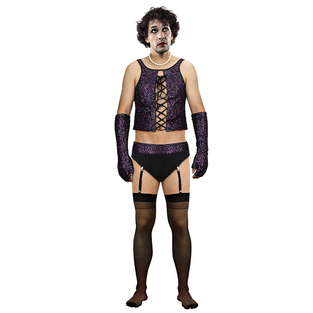 Frank N Furter Cosplay Costume Fancy Dress The Rocky Horror Picture Show (Ready to Ship) Vikidoky