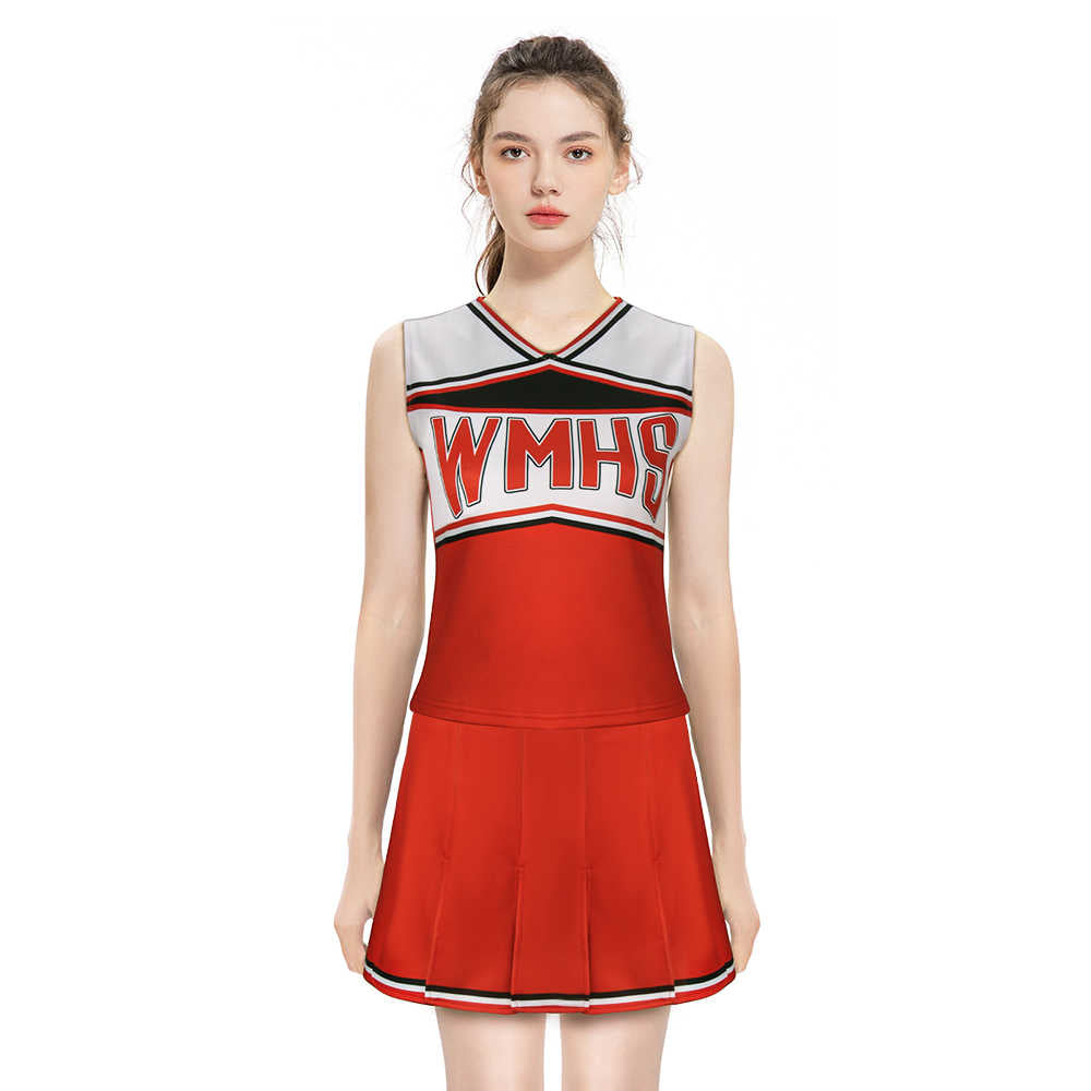 Glee Cheerleader Uniform Cosplay Costume Vikidoky