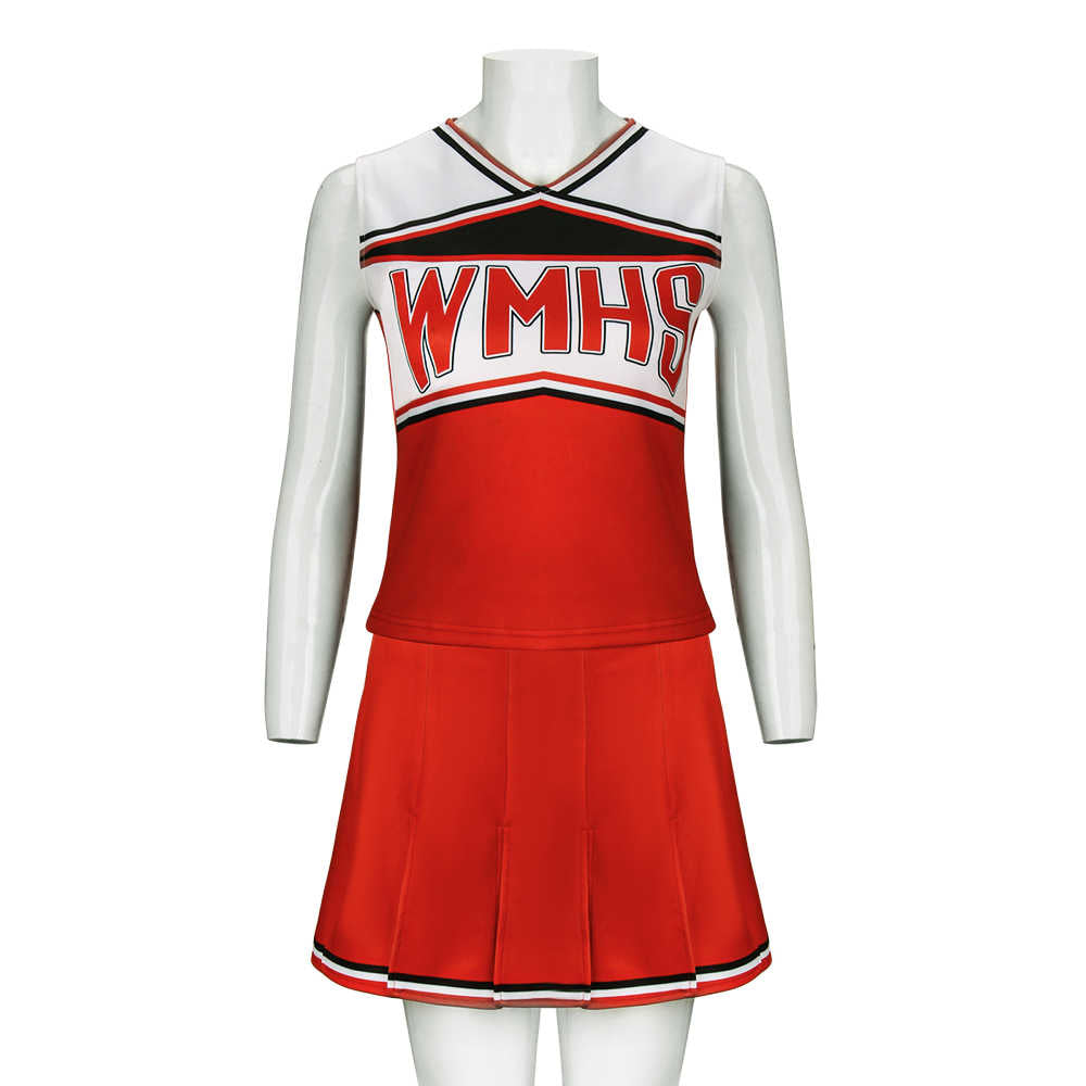 Glee Cheerleader Uniform Cosplay Costume Vikidoky