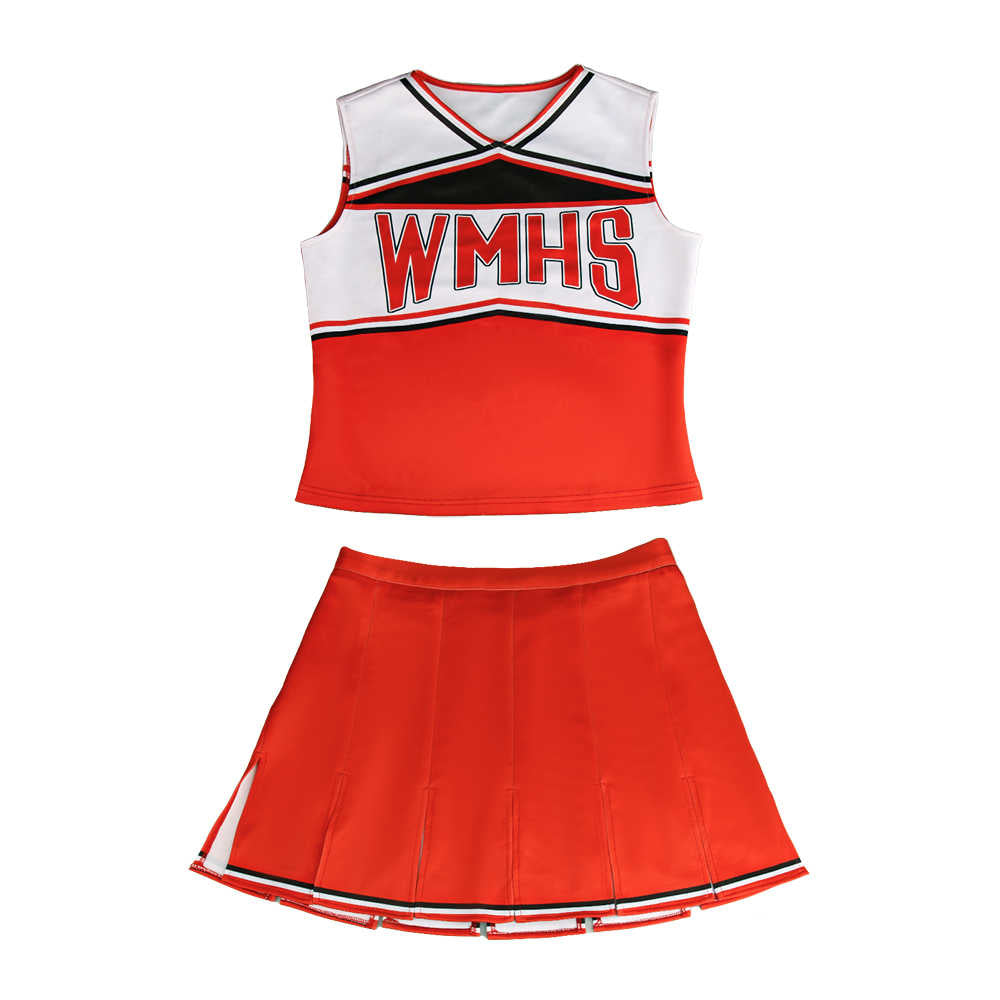 Glee Cheerleader Uniform Cosplay Costume Vikidoky