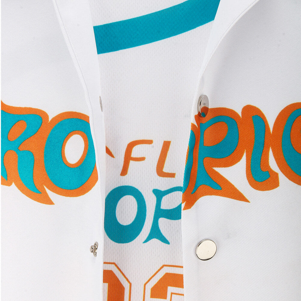 Semi-Pro Jackie Moon 33 Flint Tropics Basketball Jersey Uniform Vikidoky
