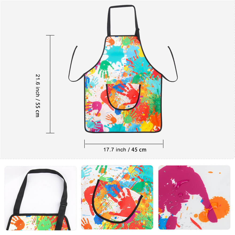 Kids Artist Costume Painter Party Dress Vikidoky