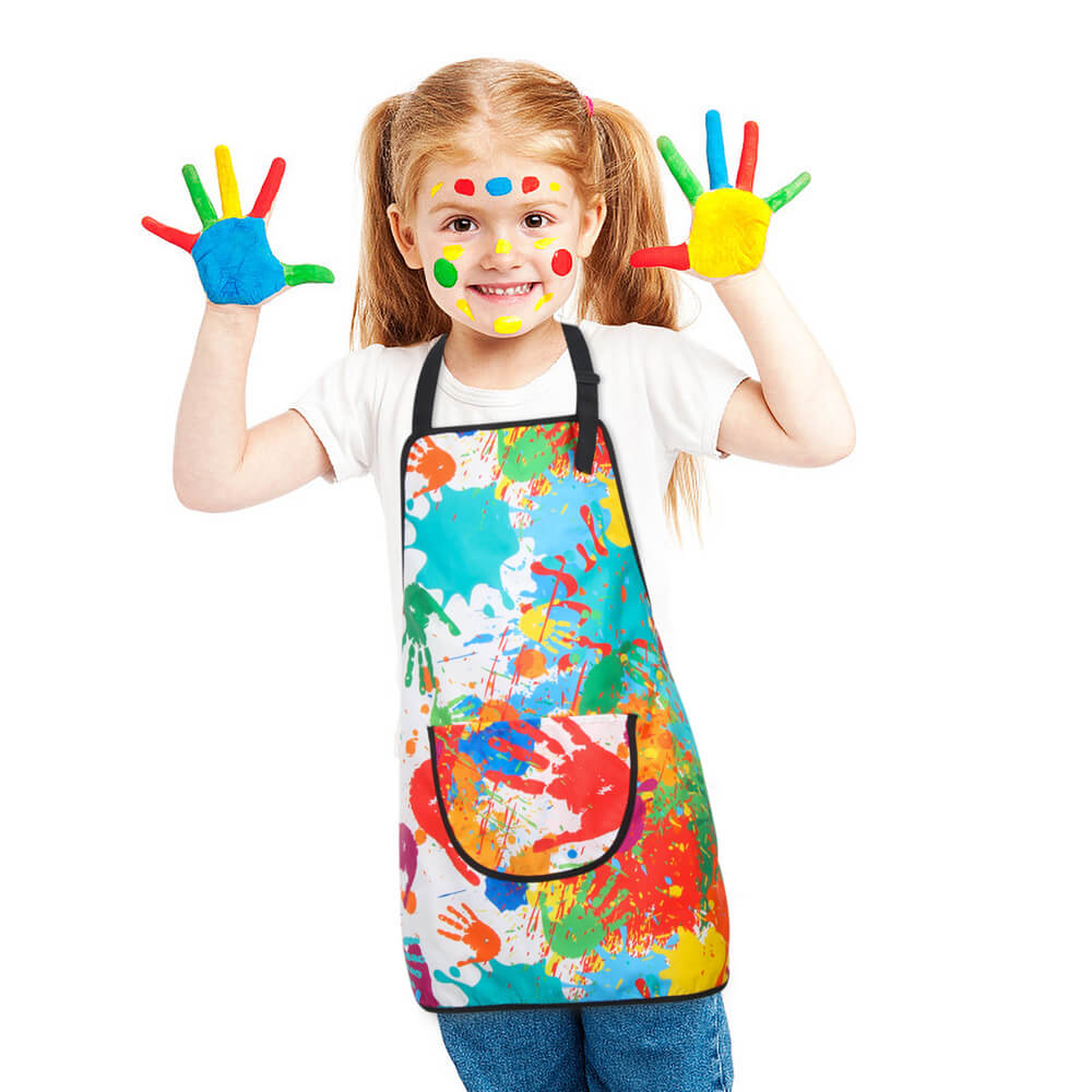Kids Artist Costume Painter Party Dress Vikidoky