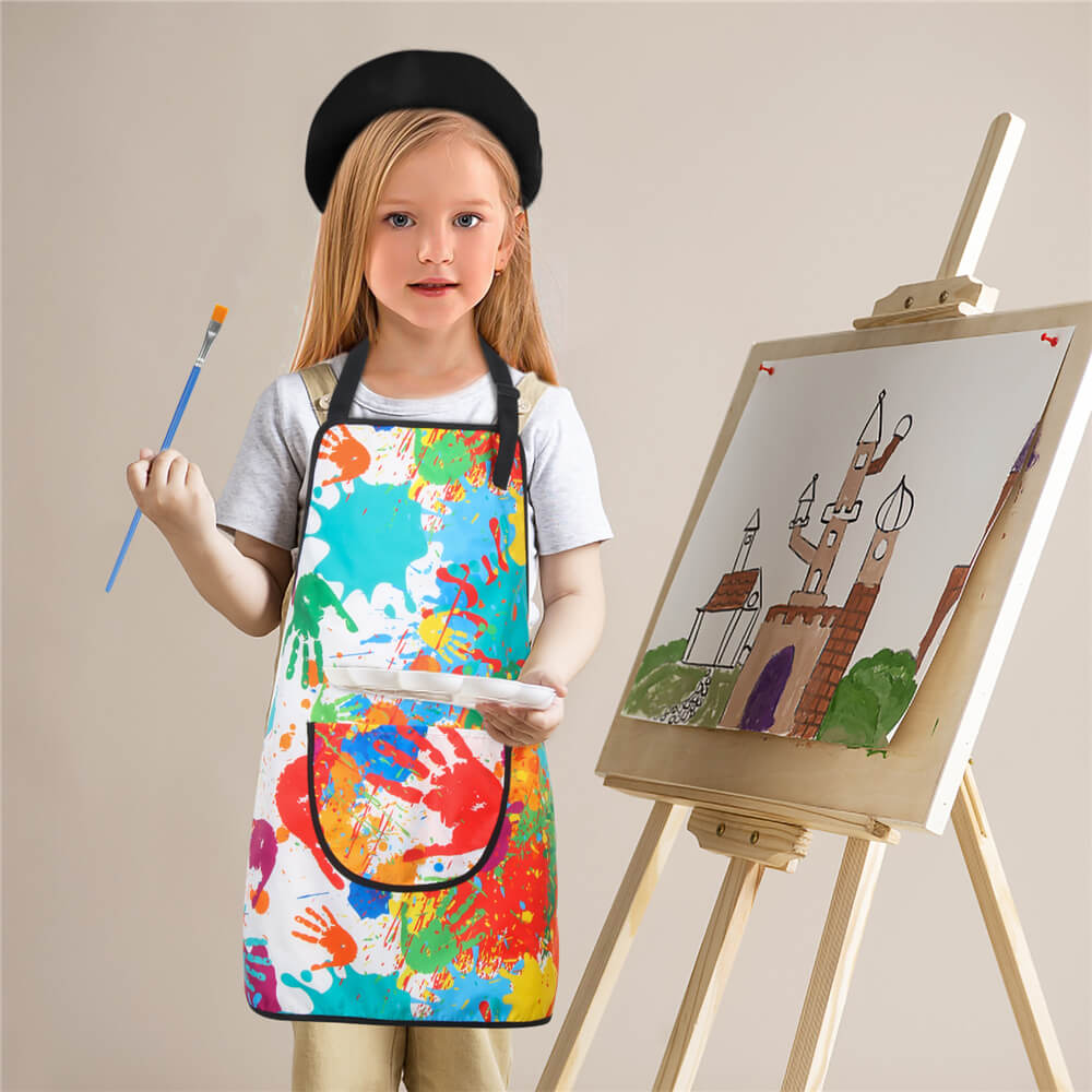 Kids Artist Costume Painter Party Dress Vikidoky