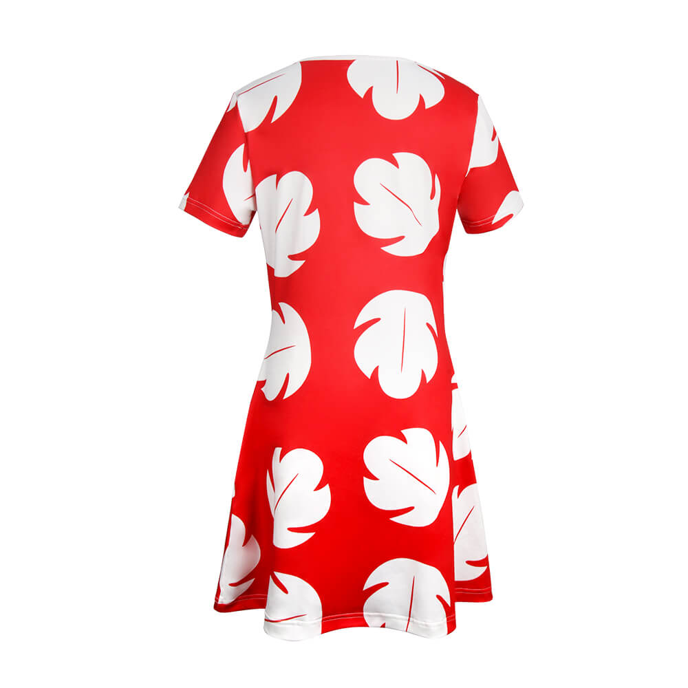 Kids Lilo Pelekai Cosplay Dress Lilo & Stitch Vikidoky