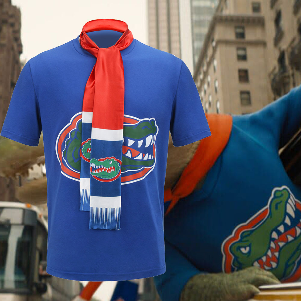 Lyle Lyle Crocodile Lyle T-Shirt with Scarf Vikidoky