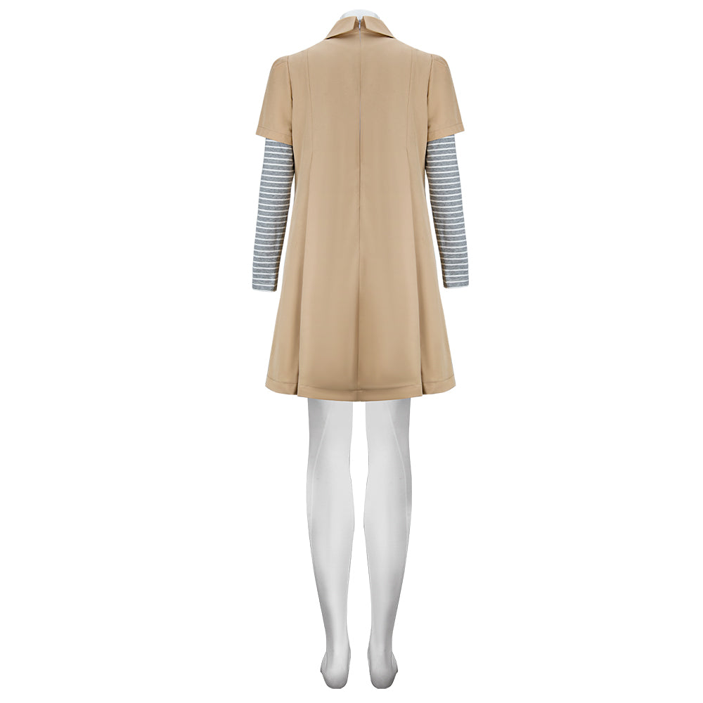 M3GAN Doll Megan Cosplay Costume Women Dress For Sale (Ready to Ship) Vikidoky