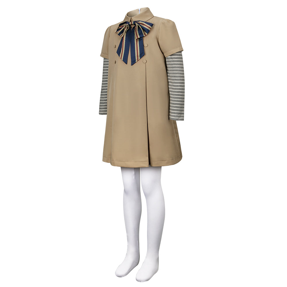 Kids M3GAN Doll Megan Cosplay Costume for Sale Vikidoky