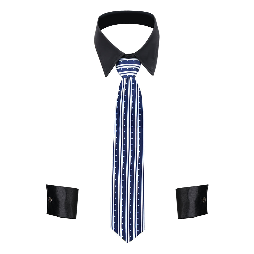 Magic Mike Cosplay Accessory Stripper Collar Tie Cuffs Vikidoky