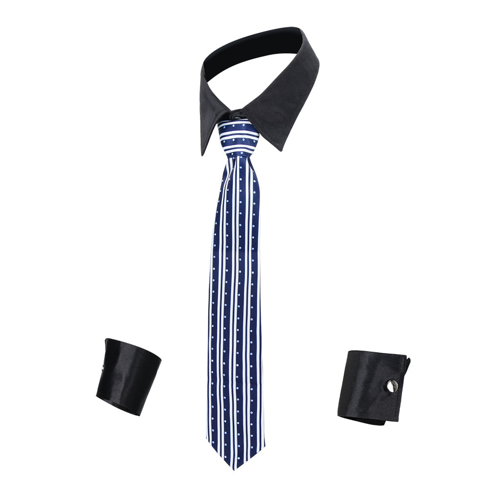 Magic Mike Cosplay Accessory Stripper Collar Tie Cuffs Vikidoky