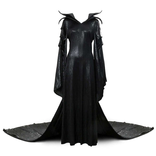 Maleficent 2 Mistress of Evil Angelina Jolie Cosplay Costume (XL-3XL Ready to Ship) Vikidoky