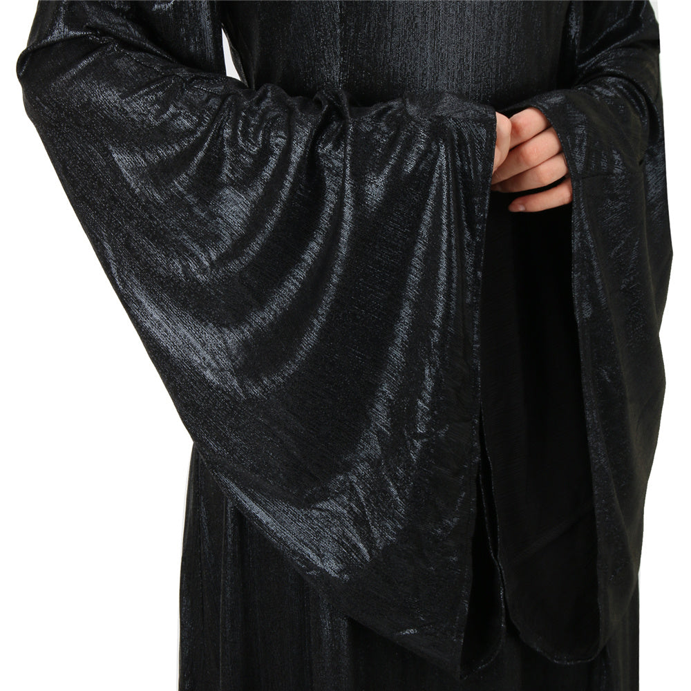 Maleficent Mistress of Evil Angelina Jolie Cosplay Costume with Helmet Vikidoky