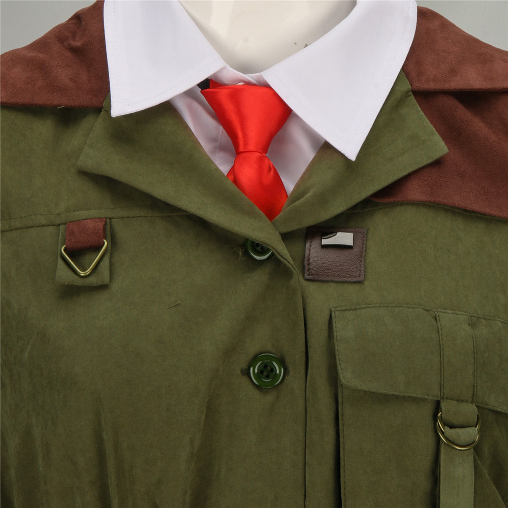 Miss Agatha Trunchbull Uniform Matilda The Musical Cosplay Costume (Ready to Ship) Vikidoky