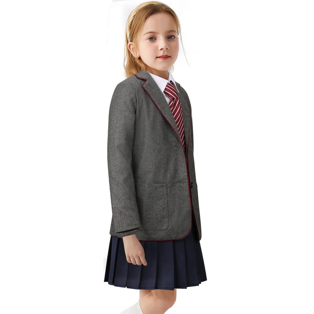 Matilda Costume Outfits Matilda The Musical Roald Dahl Kids School Uniform (Ready to Ship) Vikidoky