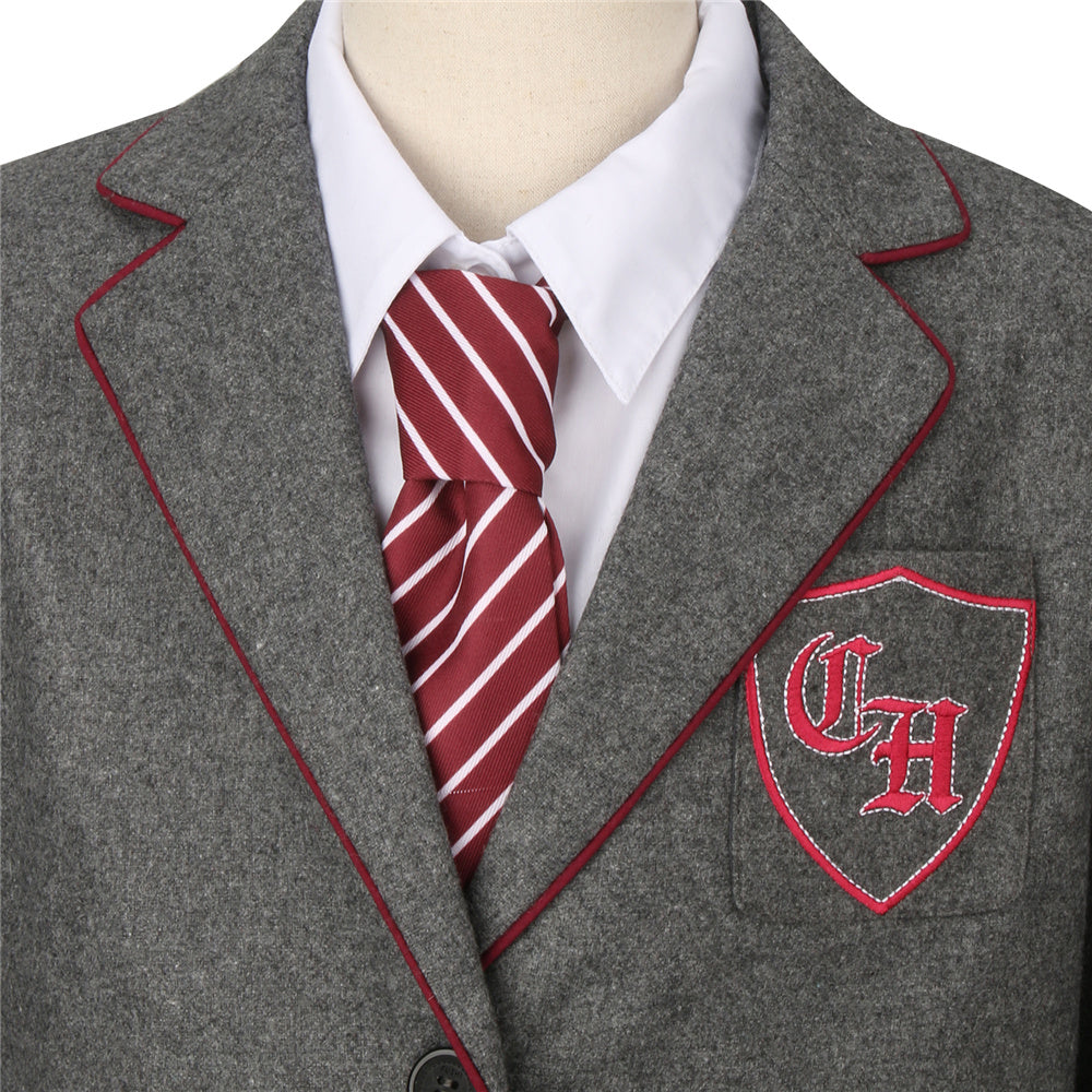 Matilda Costume Outfits Matilda The Musical Roald Dahl Kids School Uniform (Ready to Ship) Vikidoky