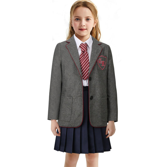 Matilda Costume Outfits Matilda The Musical Roald Dahl Kids School Uniform (Ready to Ship) Vikidoky
