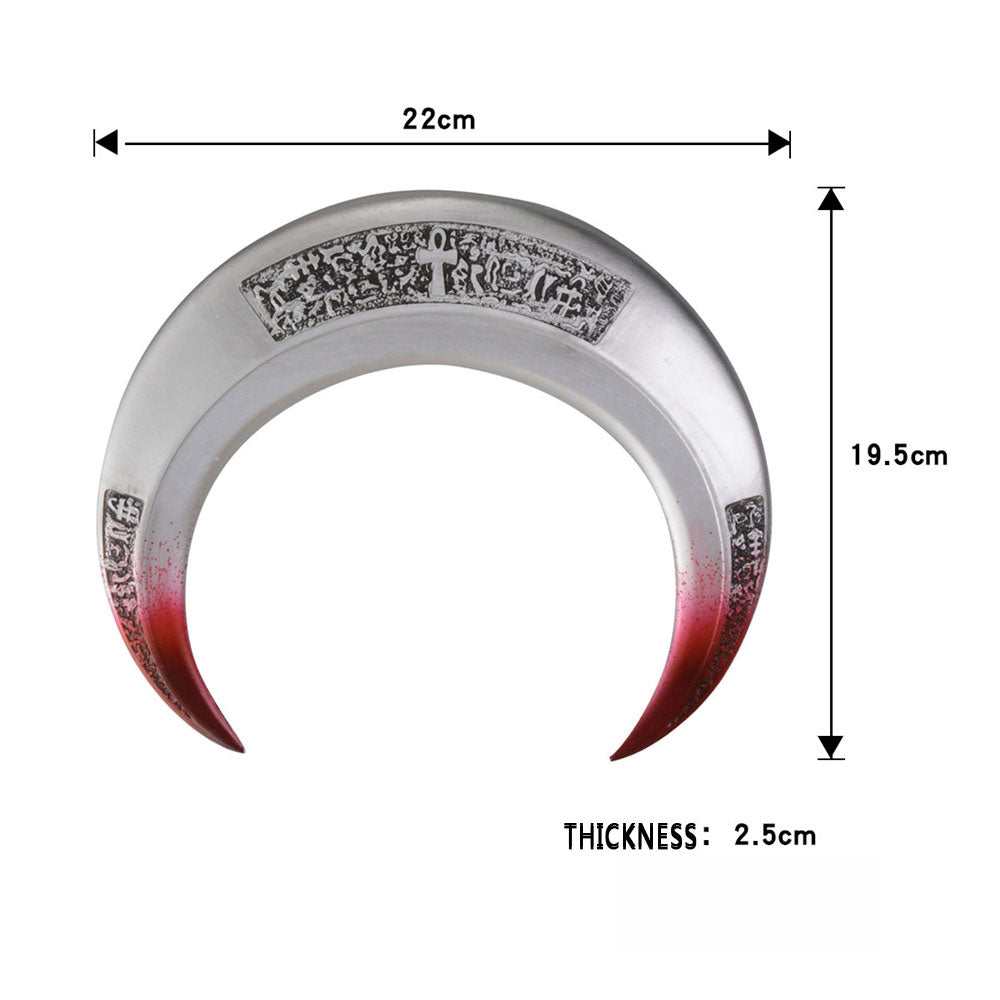Moon Knight 2022 Marc Spector Crescent Darts Cosplay Props-A Pair Vikidoky