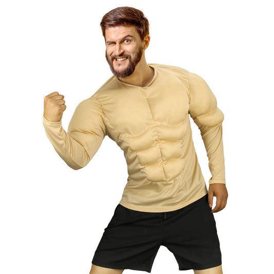 Men's Muscle Shirt Cosplay Costume Vikidoky