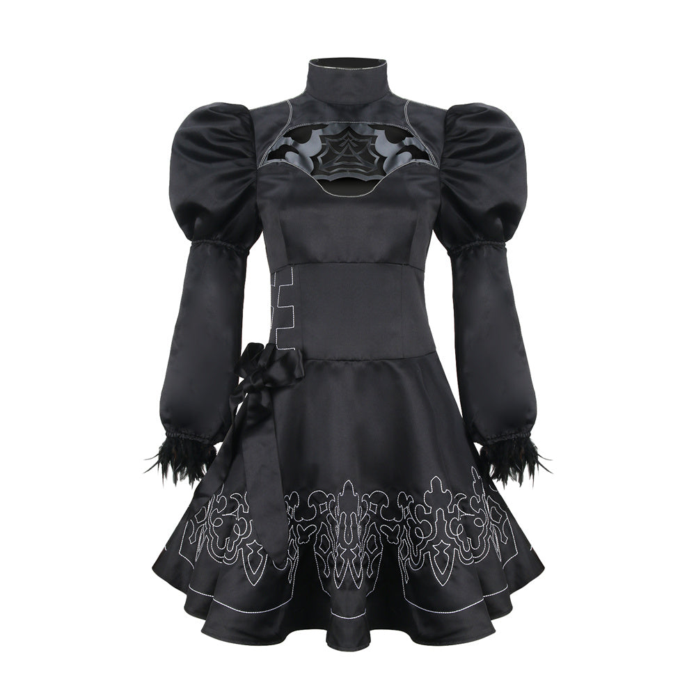 NieR:Automata 2B YoRHa No.2 Type B Cosplay Costume Vikidoky