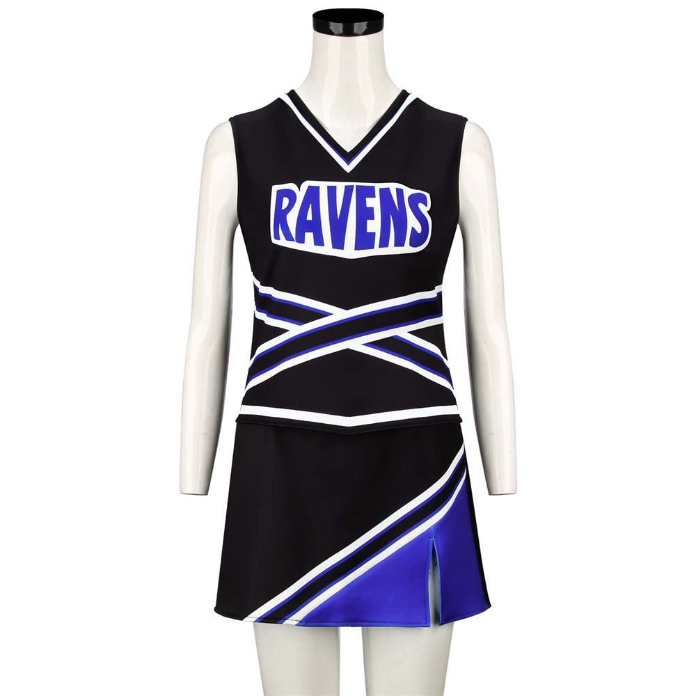 One Tree Hill Ravens Cheerleader Uniform Cheerleading Costume (S-XXL Ready to ship) Vikidoky