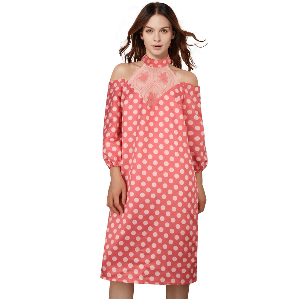 Andie Walsh Party Dress Pretty in Pink Cosplay Costume Vikidoky