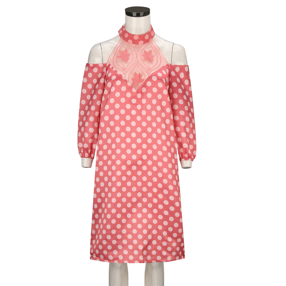Andie Walsh Party Dress Pretty in Pink Cosplay Costume Vikidoky