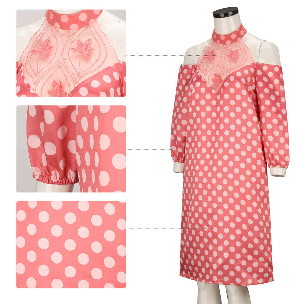 Andie Walsh Party Dress Pretty in Pink Cosplay Costume Vikidoky