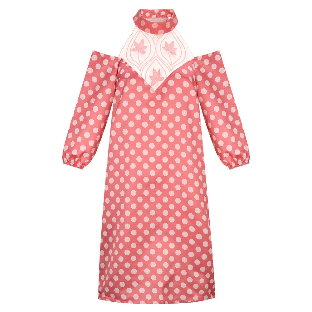 Andie Walsh Party Dress Pretty in Pink Cosplay Costume Vikidoky