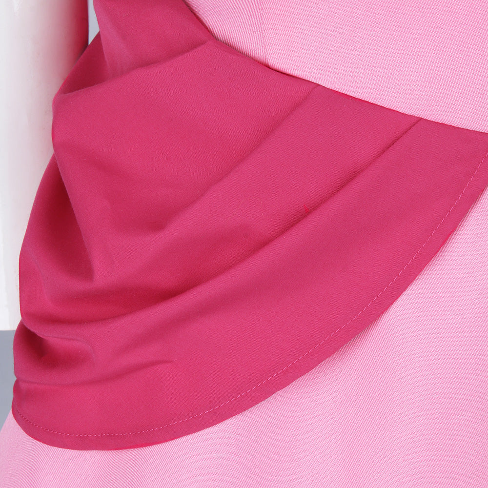 Super Mario Princess Peach Dress Cosplay Costume Vikidoky