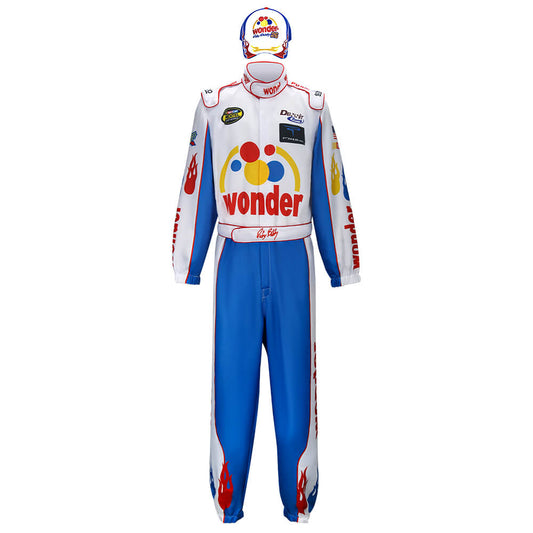 Talladega Nights The Ballad of Ricky Bobby Nascar Cosplay Costume Printed Style (Ready to Ship) Vikidoky