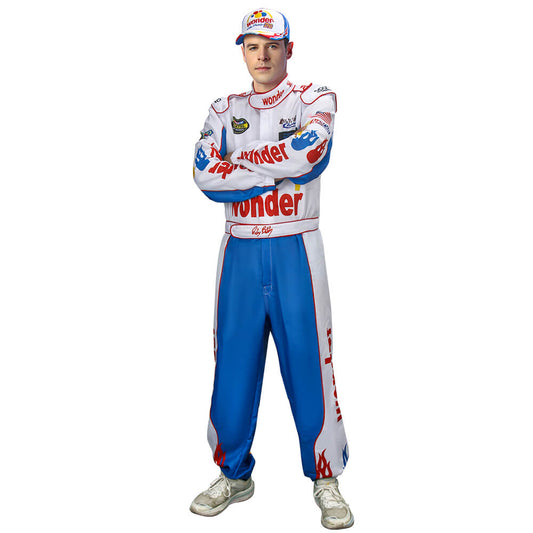 Talladega Nights The Ballad of Ricky Bobby Nascar Cosplay Costume Printed Style (Ready to Ship) Vikidoky