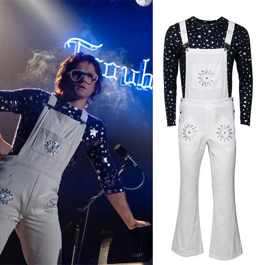 Rocketman Elton John Halloween Fancy Dodgers Cosplay Costume Vikidoky