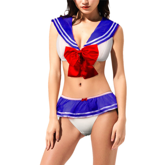 Usagi Tsukino Bikini Swimwear Cosplay Costume Vikidoky