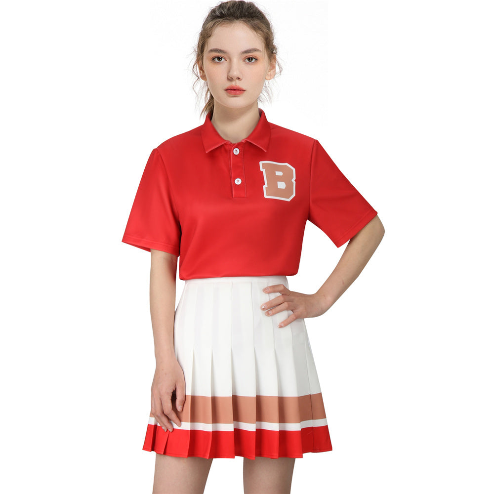 Saved by the Bell Bayside Tigers Cheerleading Uniform Vikidoky