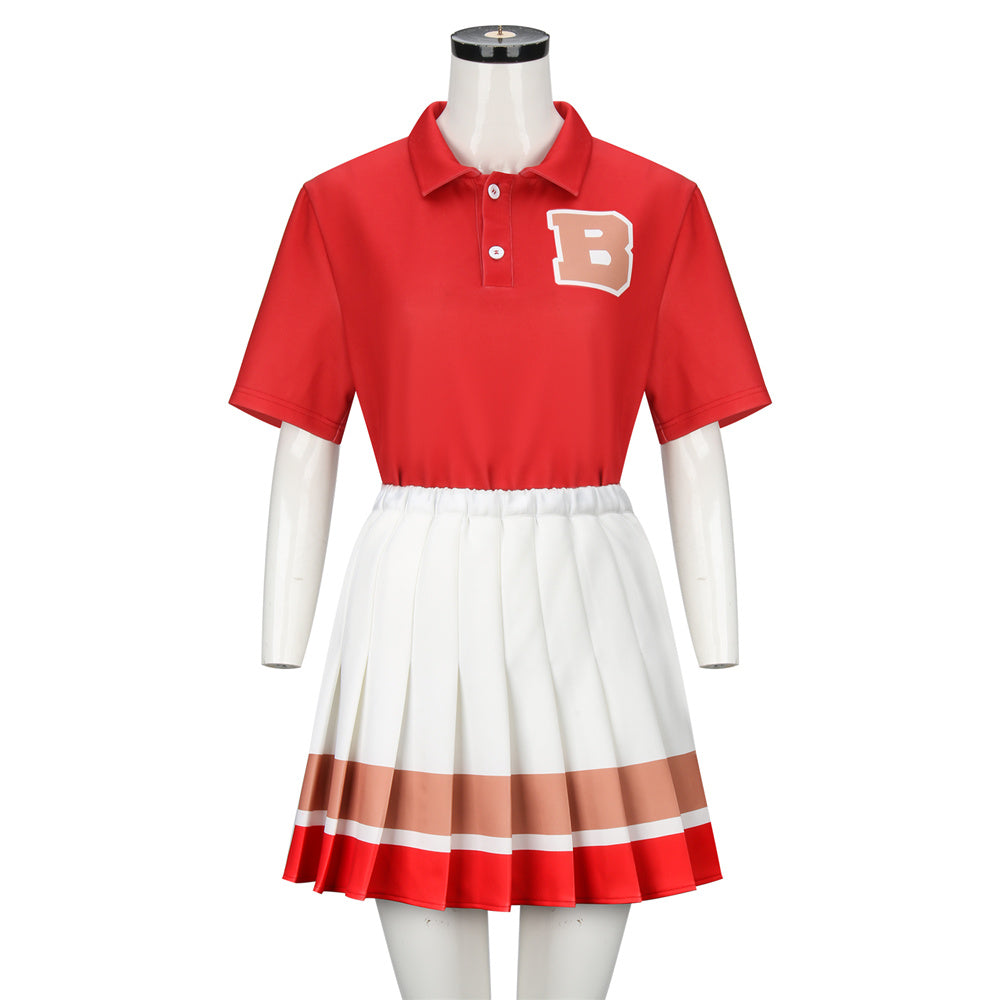 Saved by the Bell Bayside Tigers Cheerleading Uniform Vikidoky