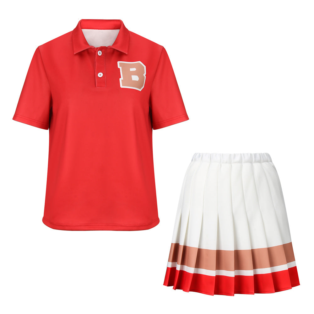 Saved by the Bell Bayside Tigers Cheerleading Uniform Vikidoky