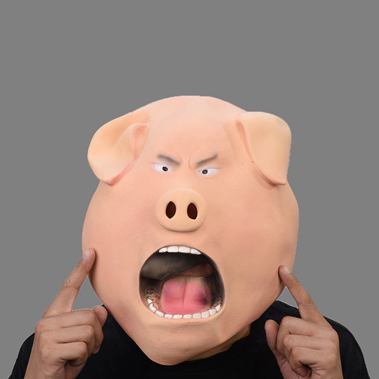 Sing 2 Gunter Cosplay Latex Mask Vikidoky