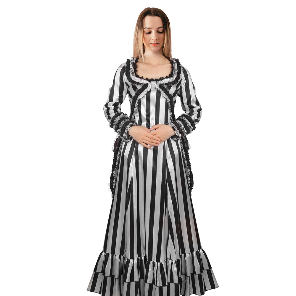 Sleepy Hollow Katrina Van Tassel Dress Cosplay Costume Vikidoky