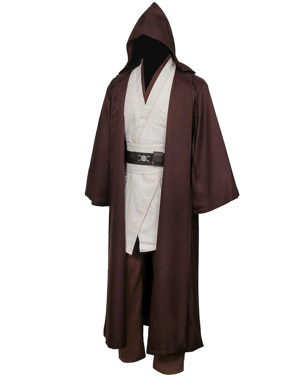 Star Wars Obi Wan Kenobi Jedi Halloween Cosplay Costume Vikidoky