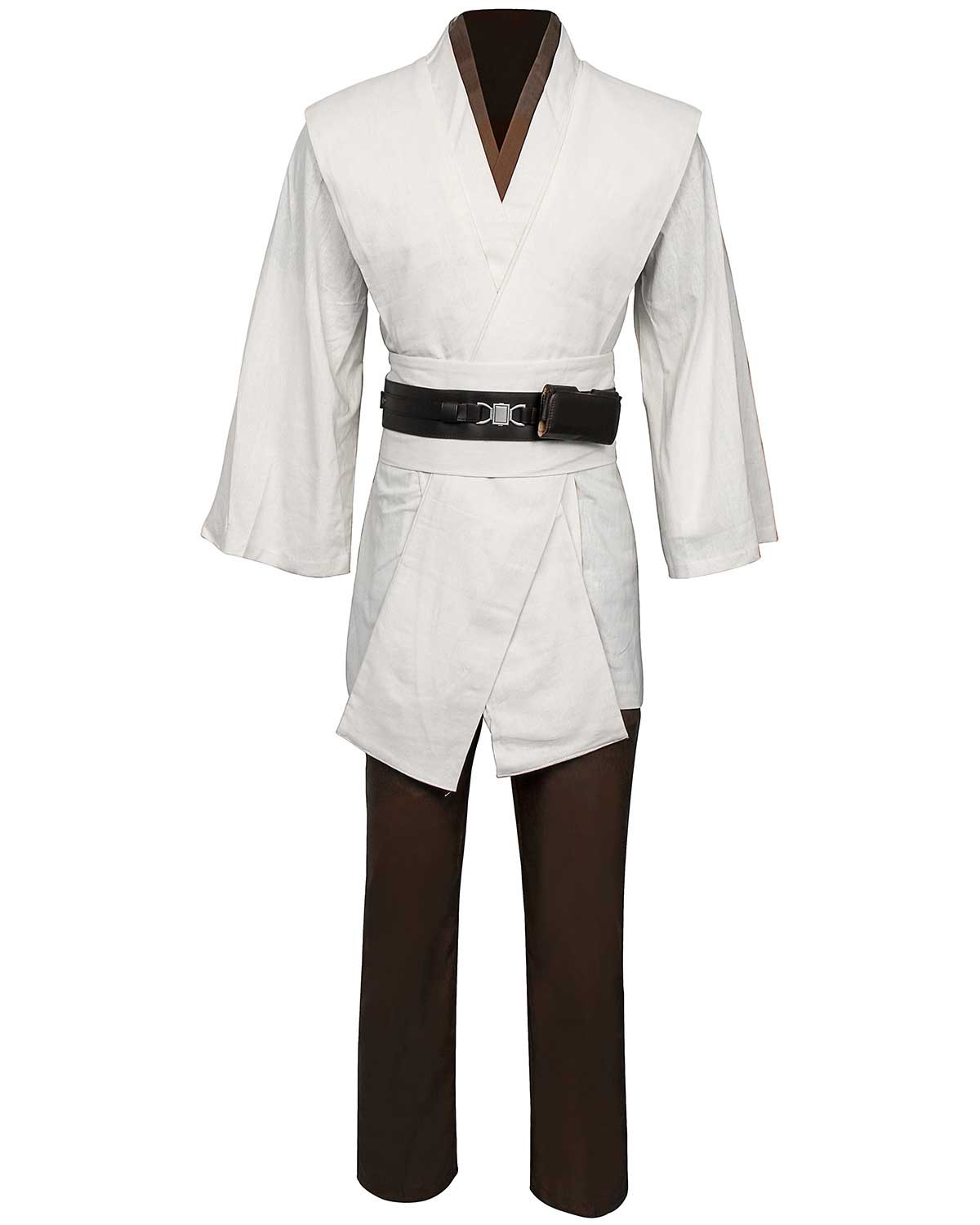 Star Wars Obi Wan Kenobi Jedi Halloween Cosplay Costume Vikidoky